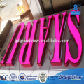 Led advertising lighting acrylic name board Led acrylic channel letter